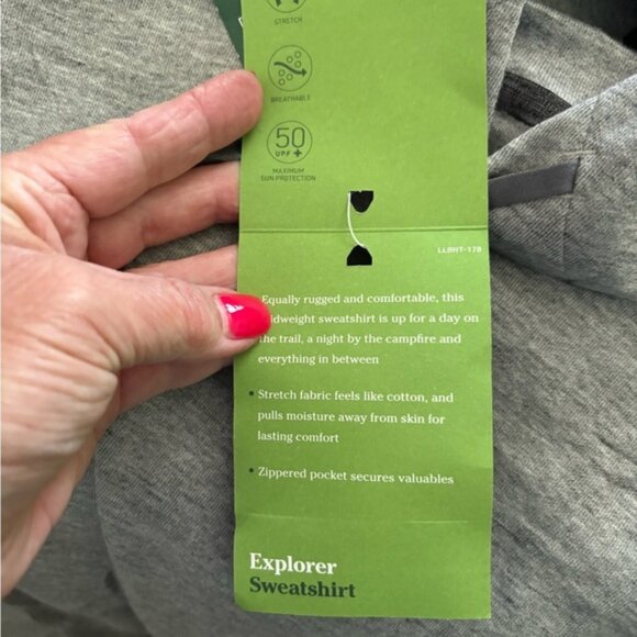 Mens explorer Pullover Hooded Sweatshirt XL - Picture 5 of 11